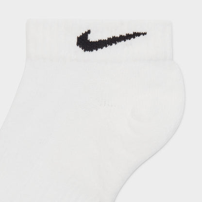 Nike Everyday Plus Chaussettes Coussinées d'Entraînement Basses/ Blanc (3-Paires)