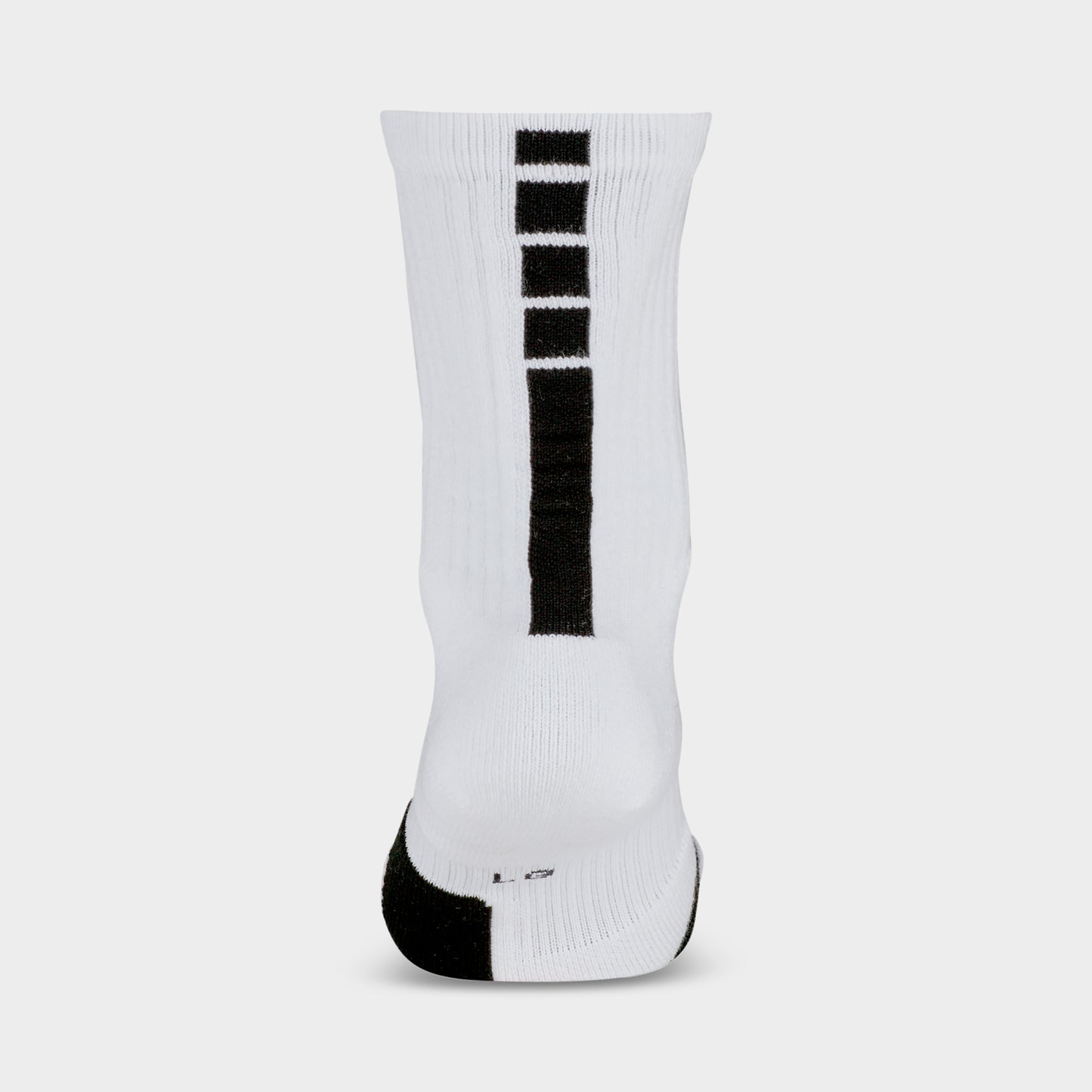 Nike Elite Crew Basketball Socks White / Black - Black