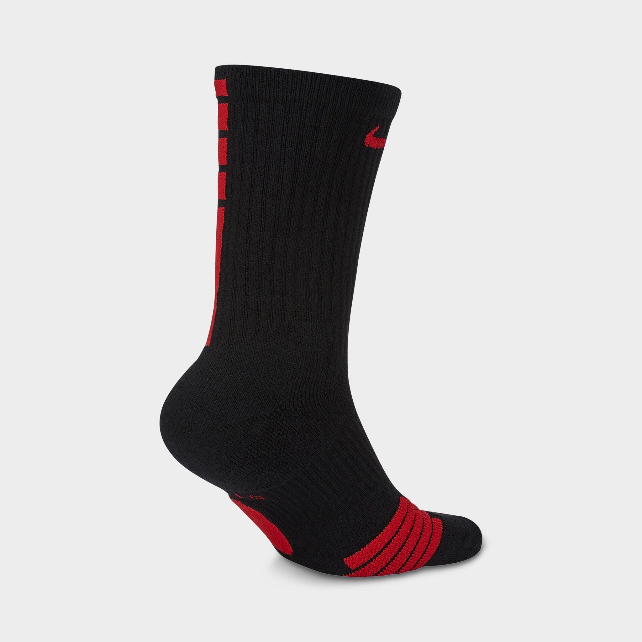 black and red nike socks