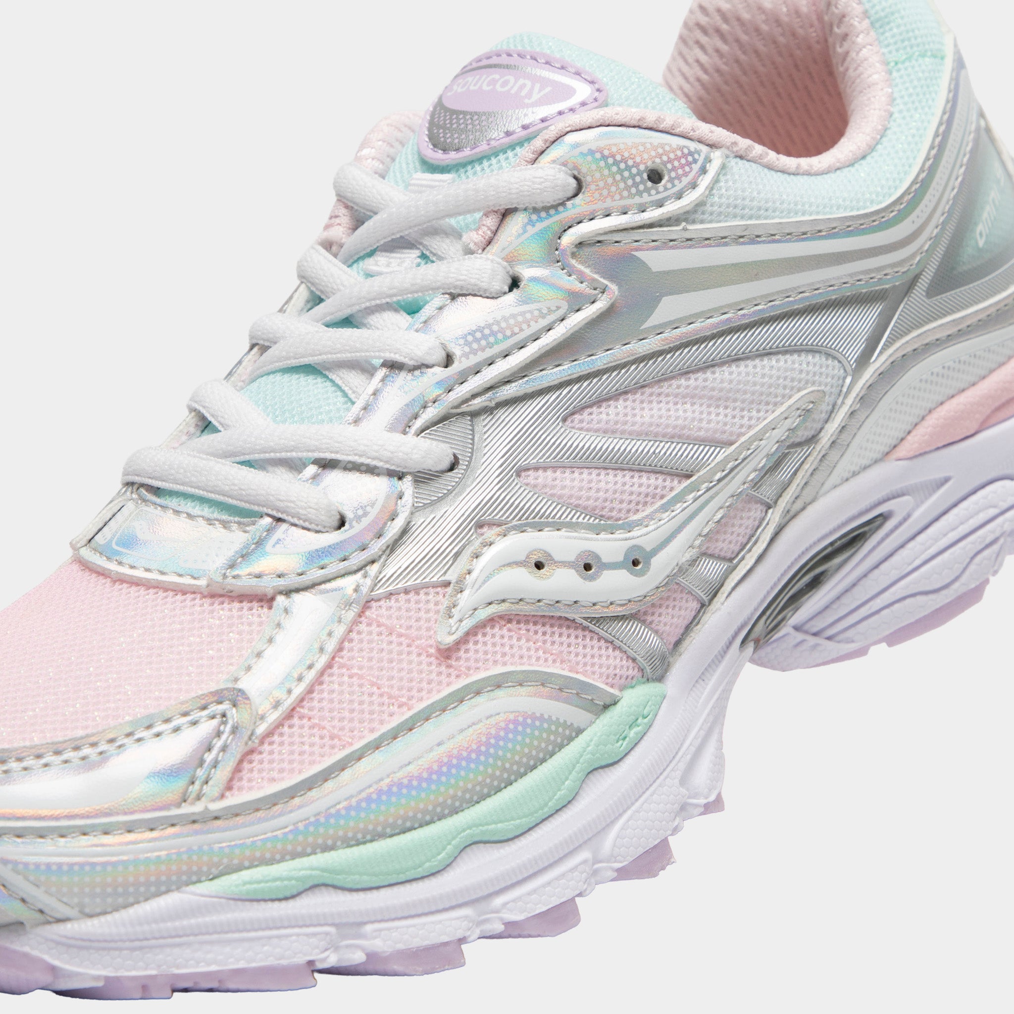 【omin】 Saucony Juniors' Omni 9 Silver / Multi – JD Sports