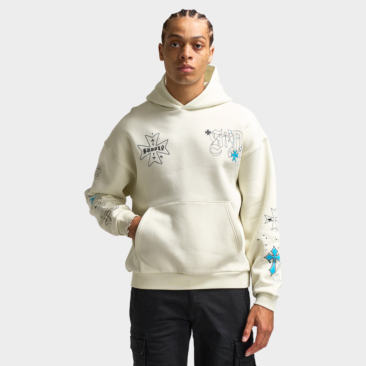 Supply & Demand Opolis Pullover Hoodie / Vaporous Grey
