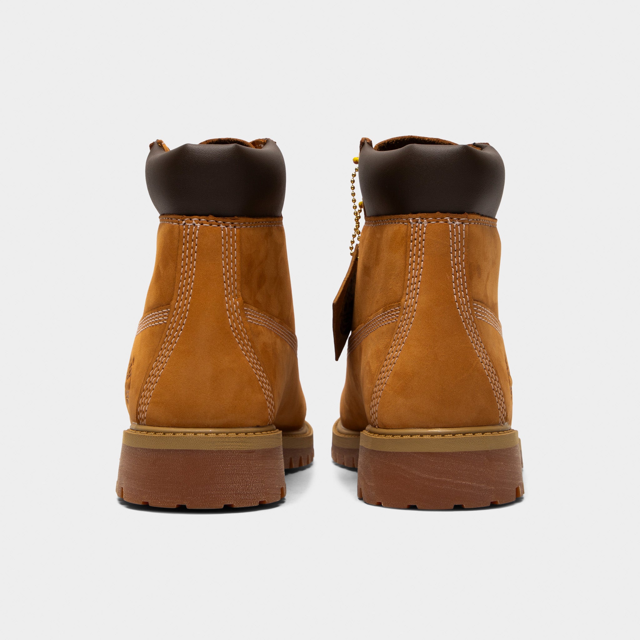 Timberland Juniors' 6-Inch Premium Lace Up Waterproof Boot / Wheat