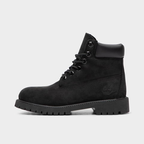 Timberland 6 inch boots black sale
