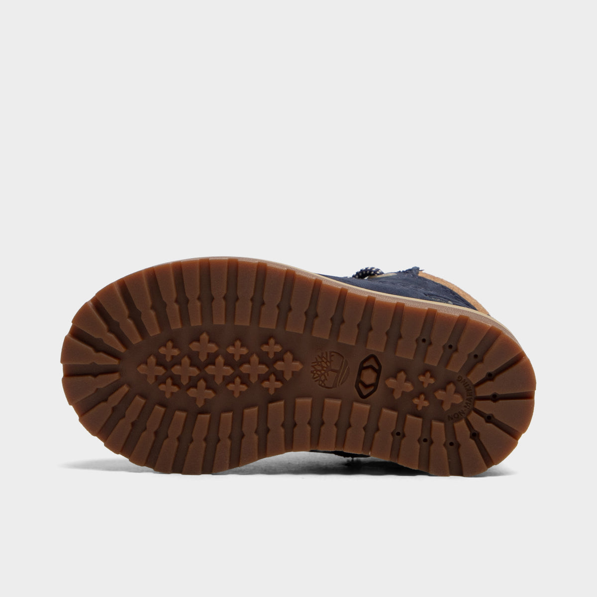 Timberland Pokey pour bébés Pin Nubuck Bleu Foncé / Brun Moyen