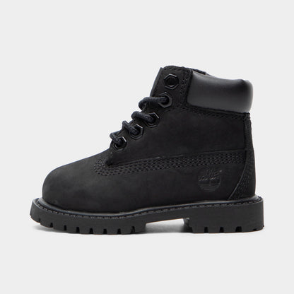 Timberland Toddlers' 6-Inch Premium Lace Up Waterproof Boot / Black
