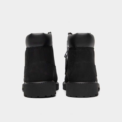 Timberland Children's 6-Inch Premium Lace Up Waterproof Boot  / Black