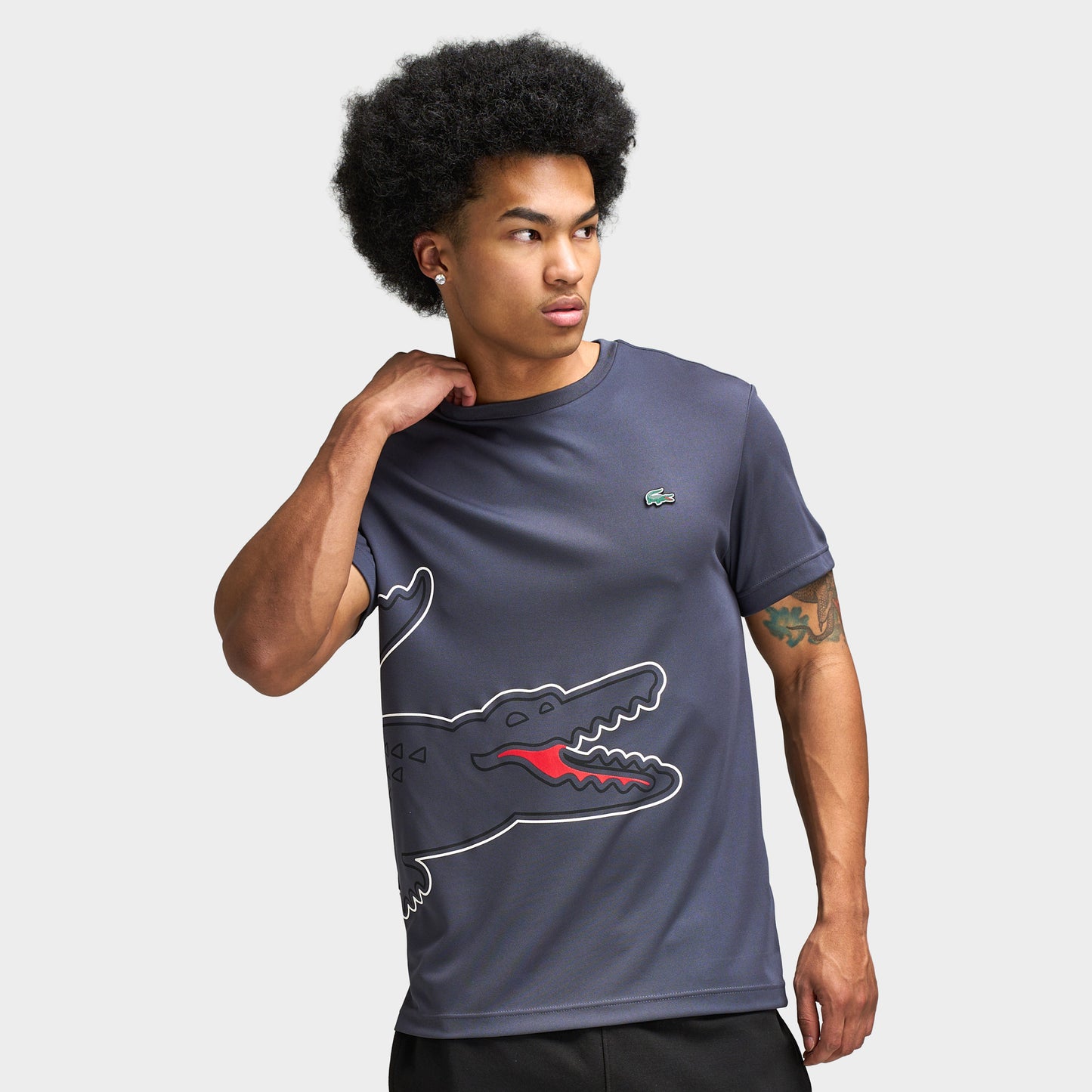 Lacoste Wrap Croc Asphalte