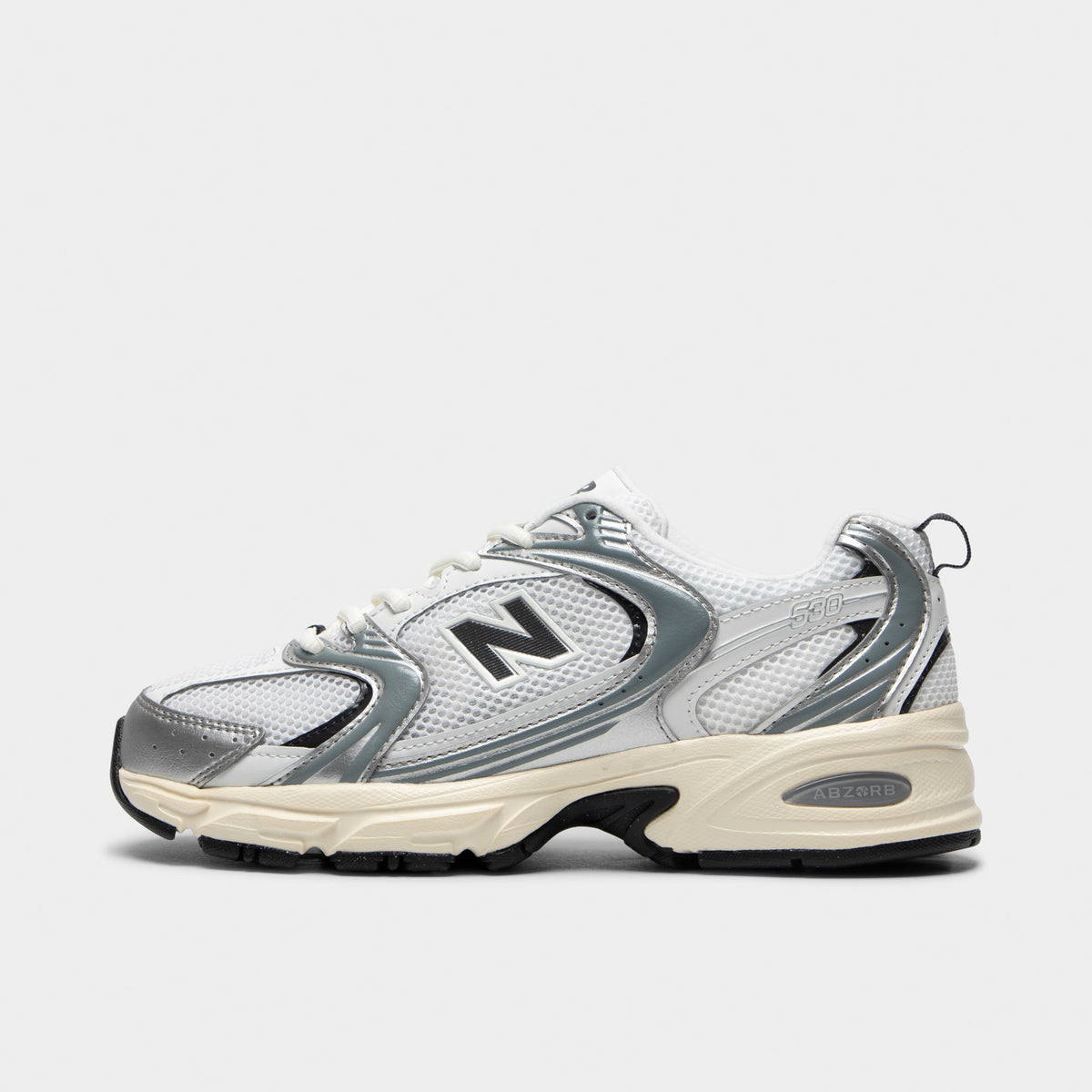 New Balance 530 Silver Metallic Black Cement JD Sports new-balance-530-silver-metallic-black-cement-jd-sports