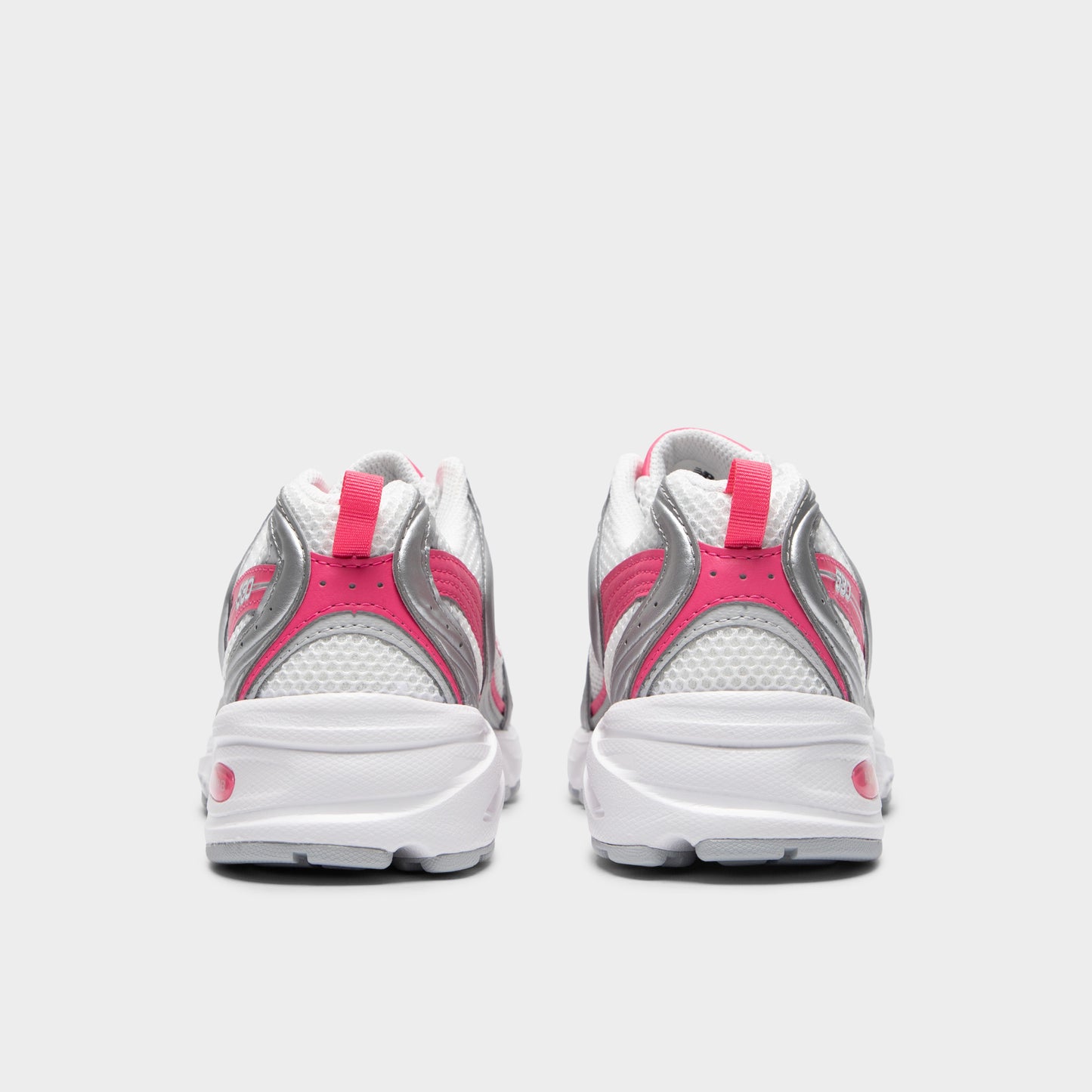 New Balance 530 Silver Metallic / Dragon Berry
