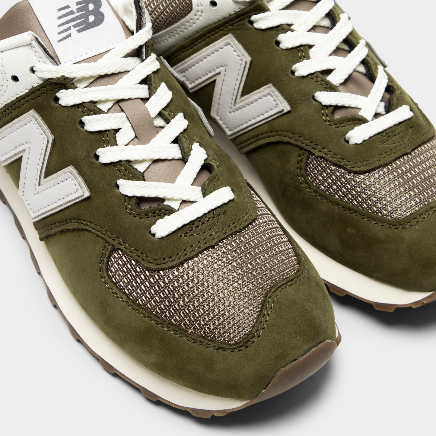 New Balance 574 Marron / Blanc