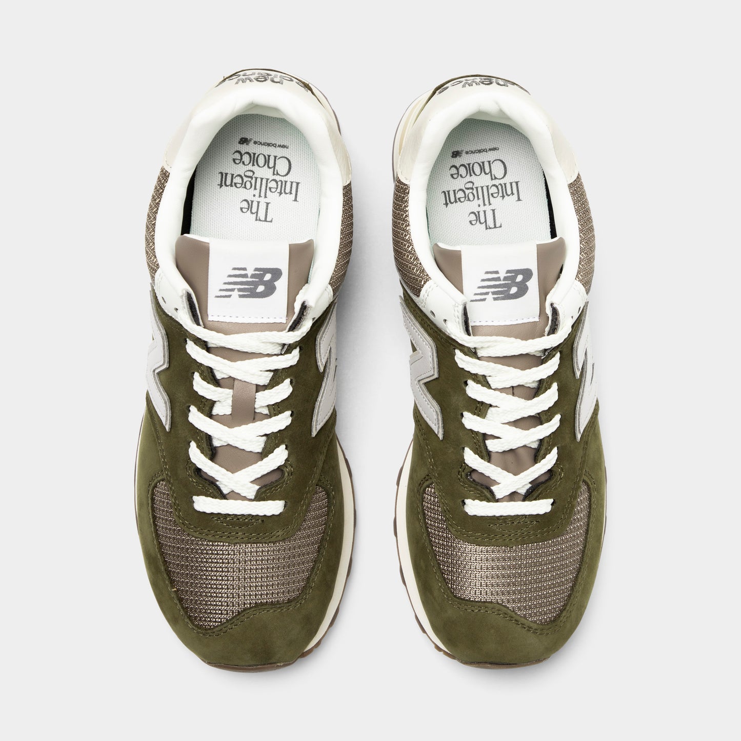 New Balance 574 Marron / Blanc