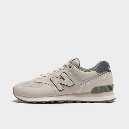 New Balance 574 Timberwolf / Dark Olivine