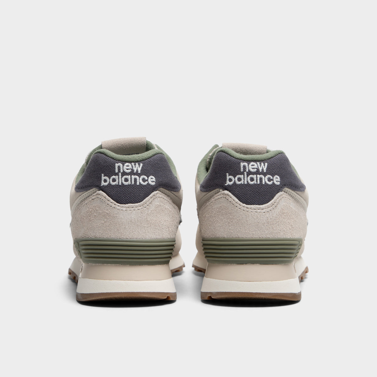New Balance 574 Timberwolf / Dark Olivine