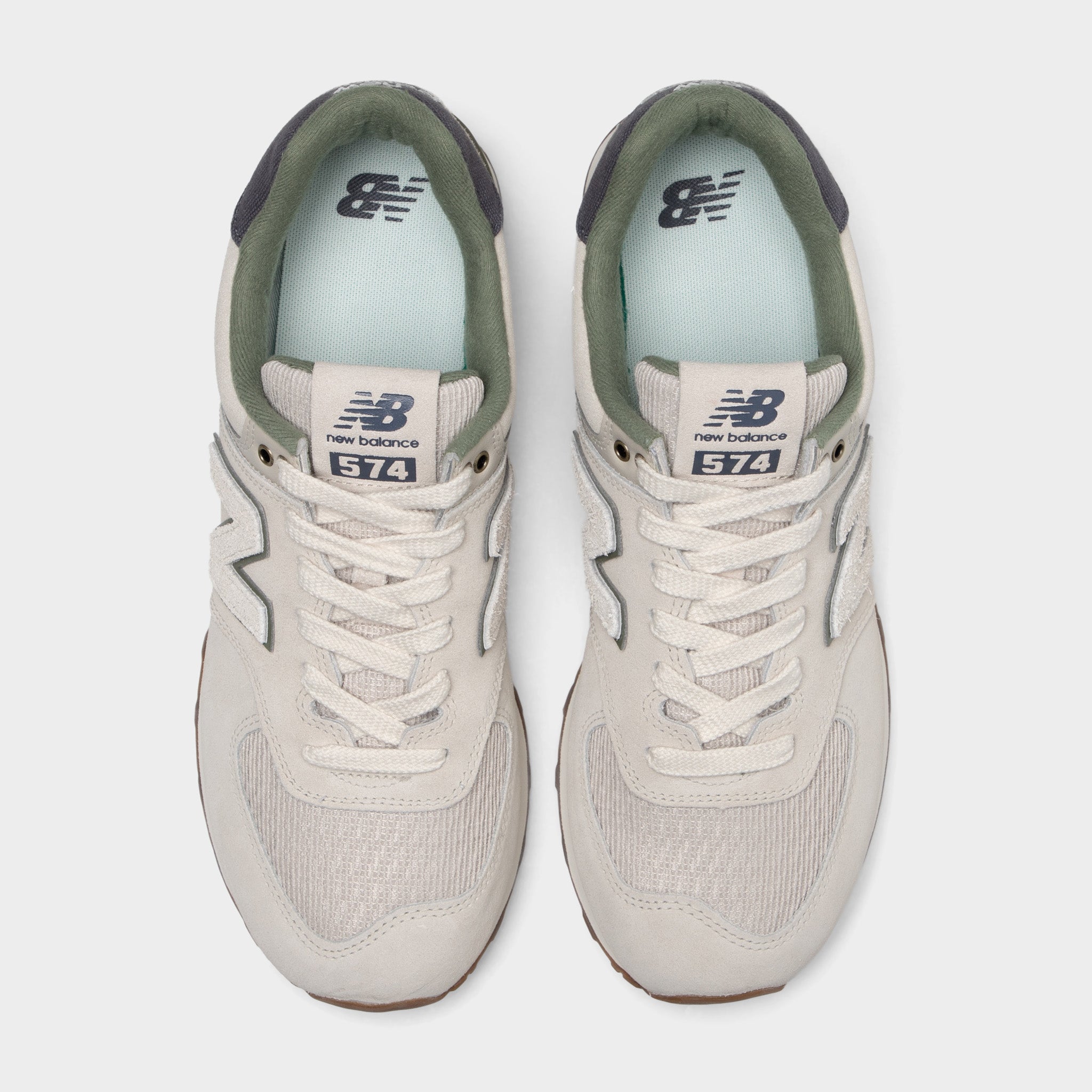 New Balance 574 Timberwolf / Dark Olivine – JD Sports
