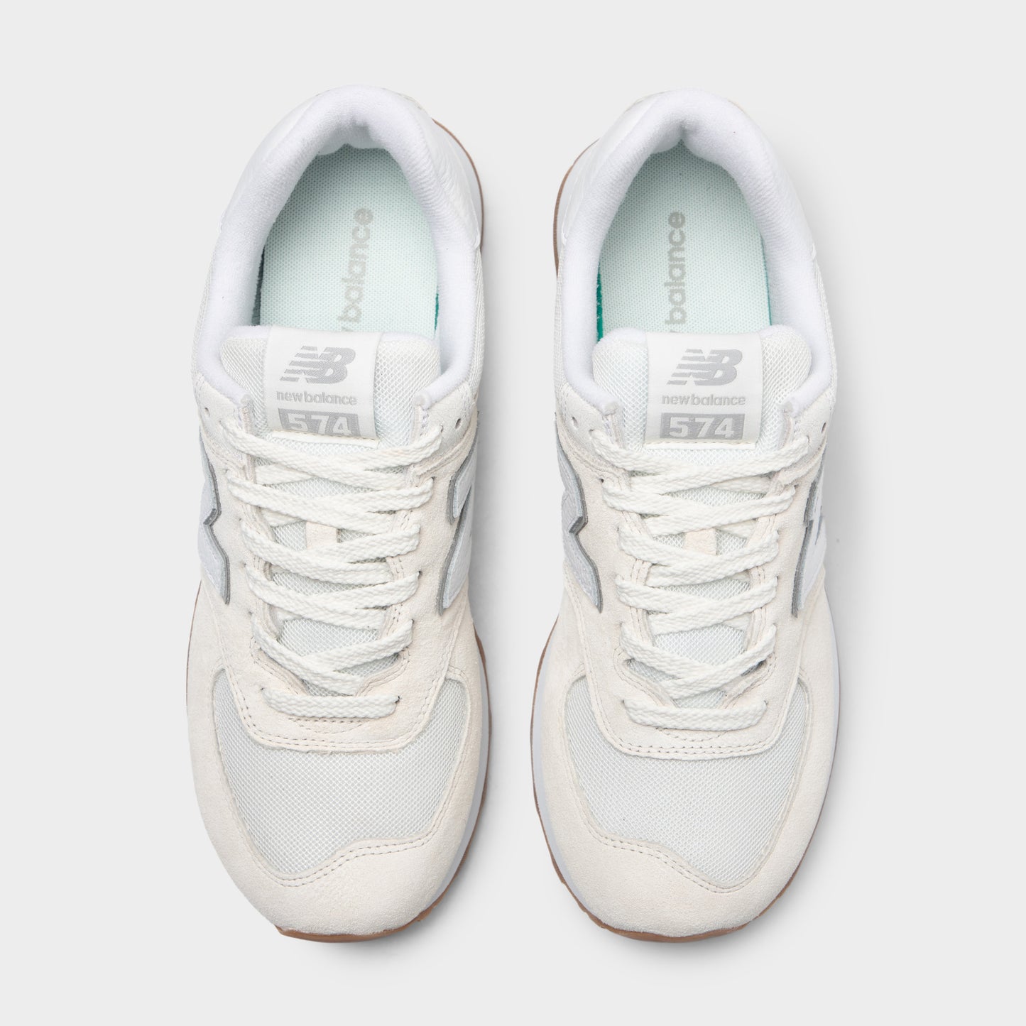 New Balance 574 Sea Salt / White - Concrete