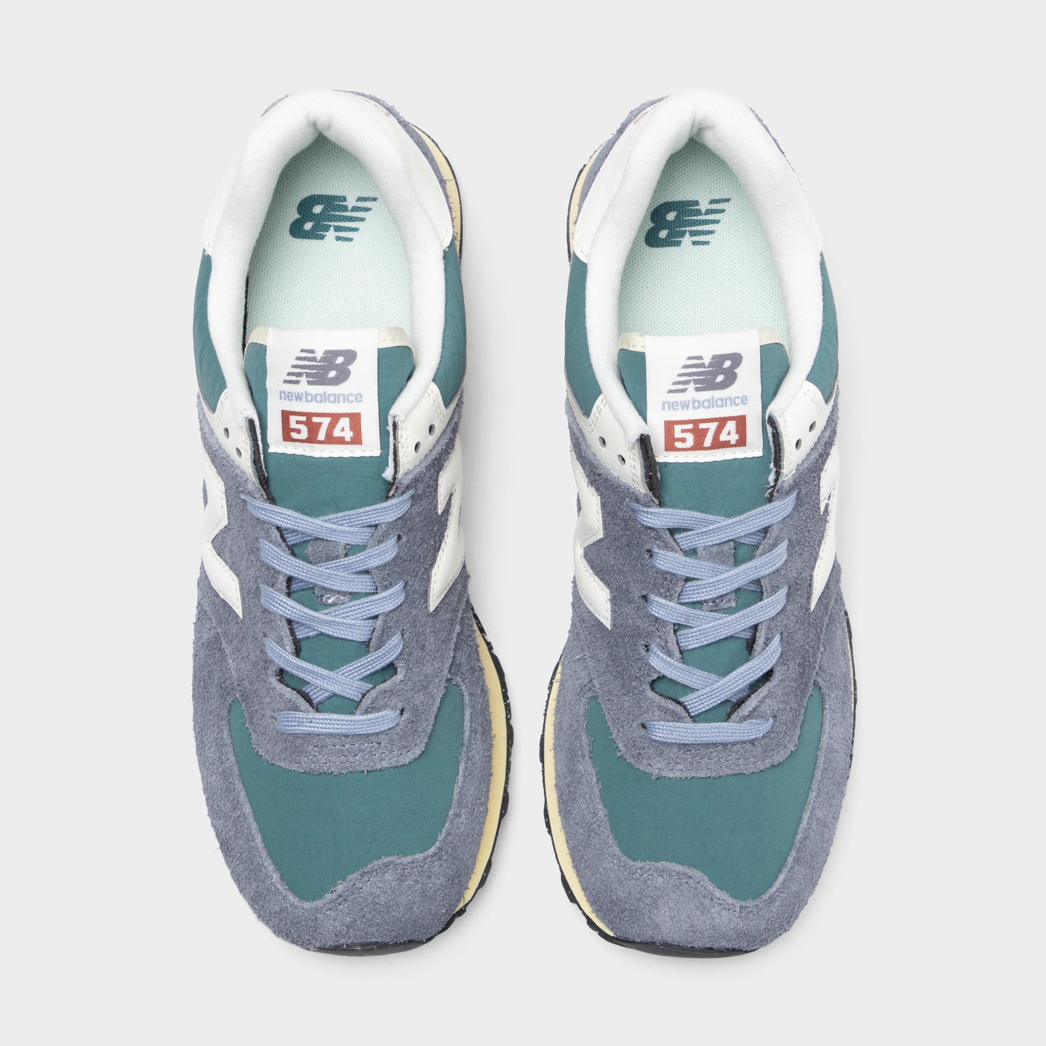 New Balance 574 Grey / Blue - Green – JD Sports