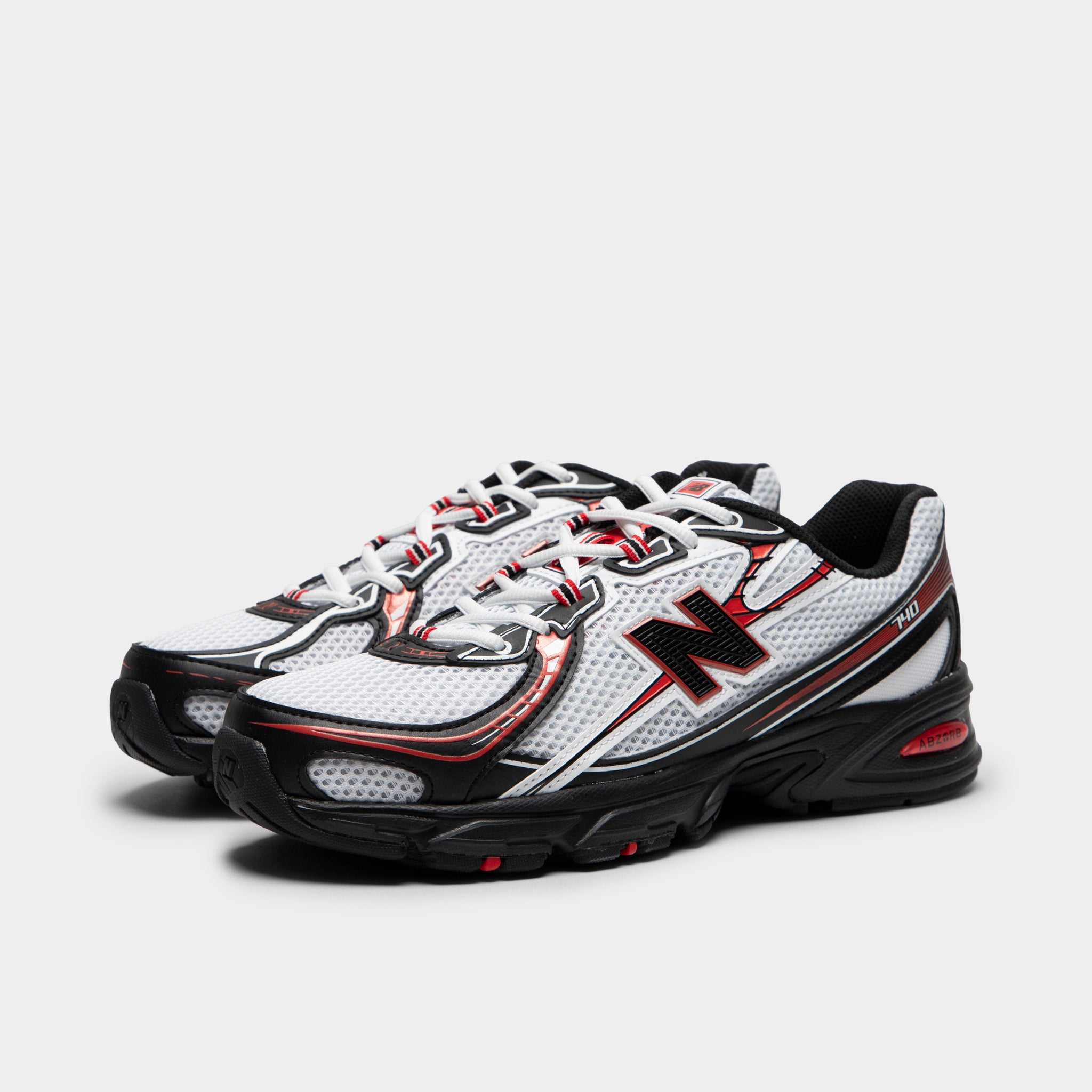 New Balance 740 White / Black - Red – JD Sports