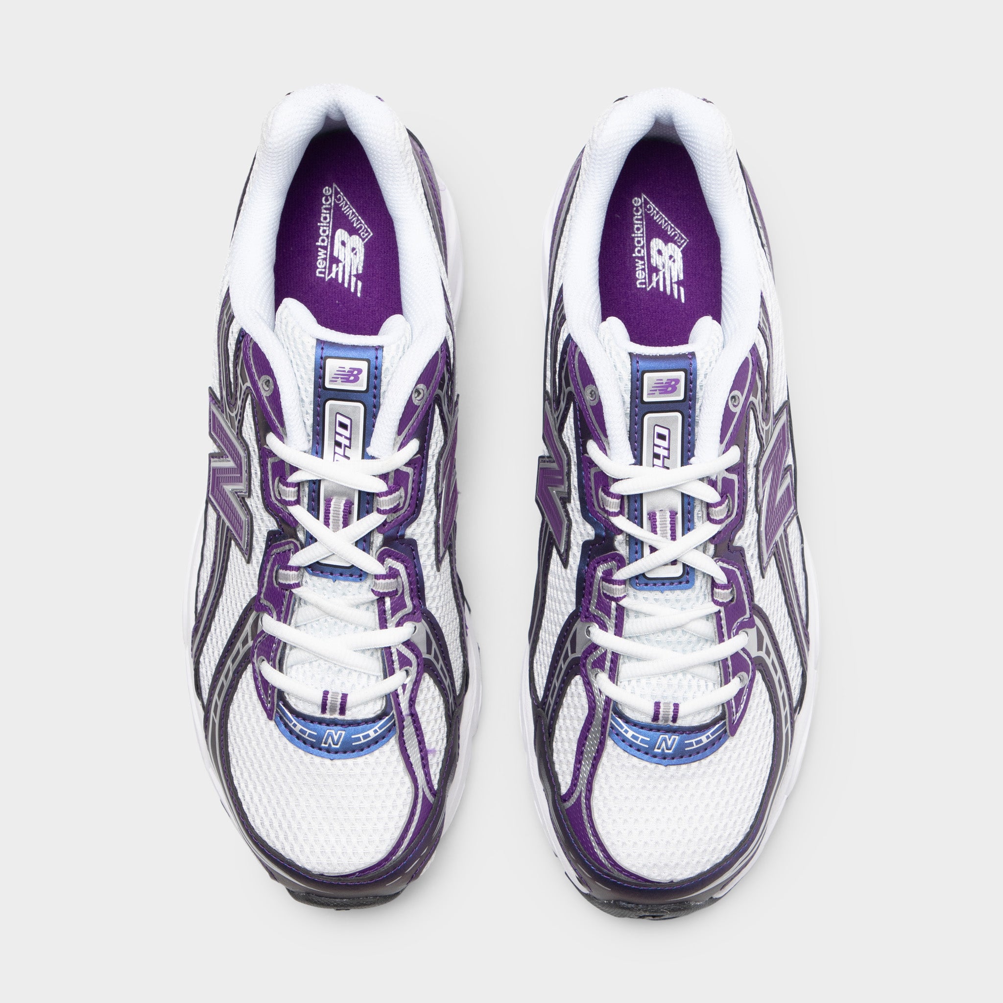 New Balance 740 White / Concord Grape – JD Sports
