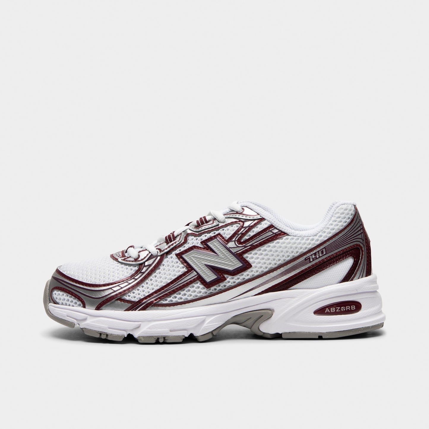 New Balance Women's 740 Burgundy / White