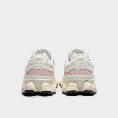 New Balance 9060 White / Pink - Silver Metallic