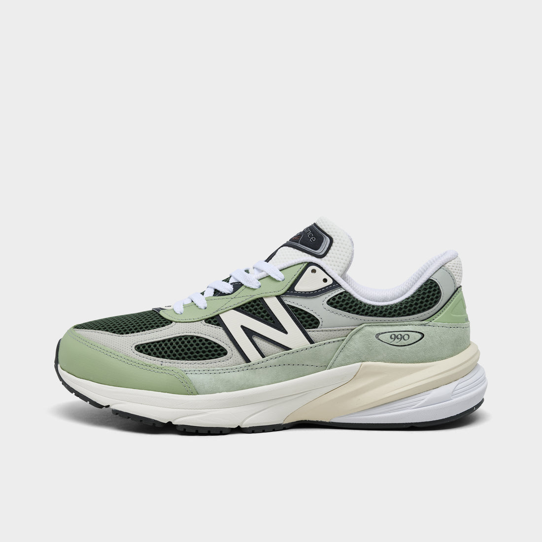 New Balance 990v6 Men only MADE in USA (Avocado / Natural Mint) – $285 → $190, plus extra $10 off ($180 total)