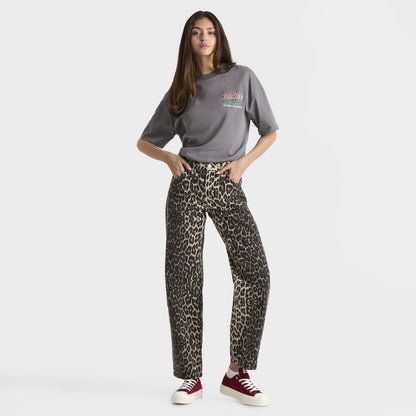 Unlike Humans Women's Jeans / Leopard Wash