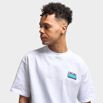 Unlike Humans Design Dept T-Shirt Graphique / Blanc Optique