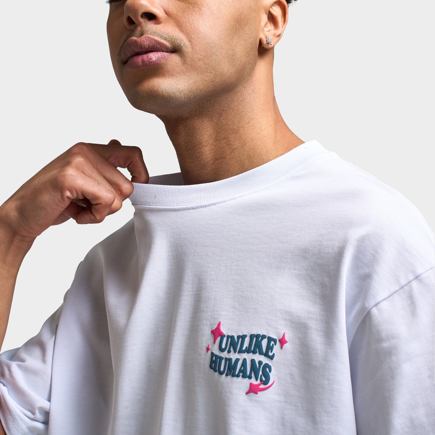 Unlike Humans Good Days T-shirt Graphique / Blanc Optique