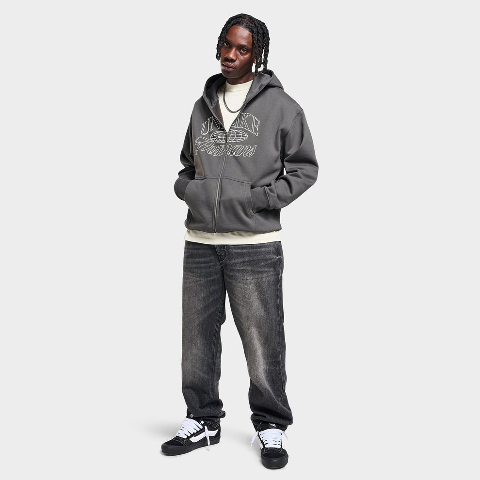 Unlike Humans Inter Full Zip Hoodie / Volcanic Ash – JD Sports