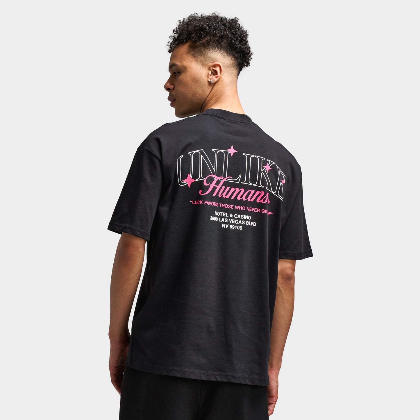 Unlike Humans T-shirt graphique Encore / Noir
