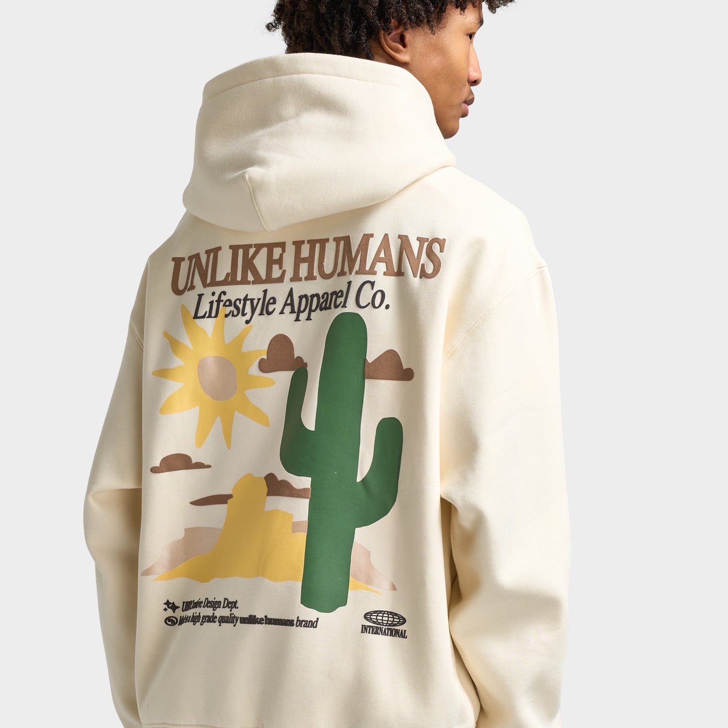 Unlike Humans Desert Hoodie / Tofu