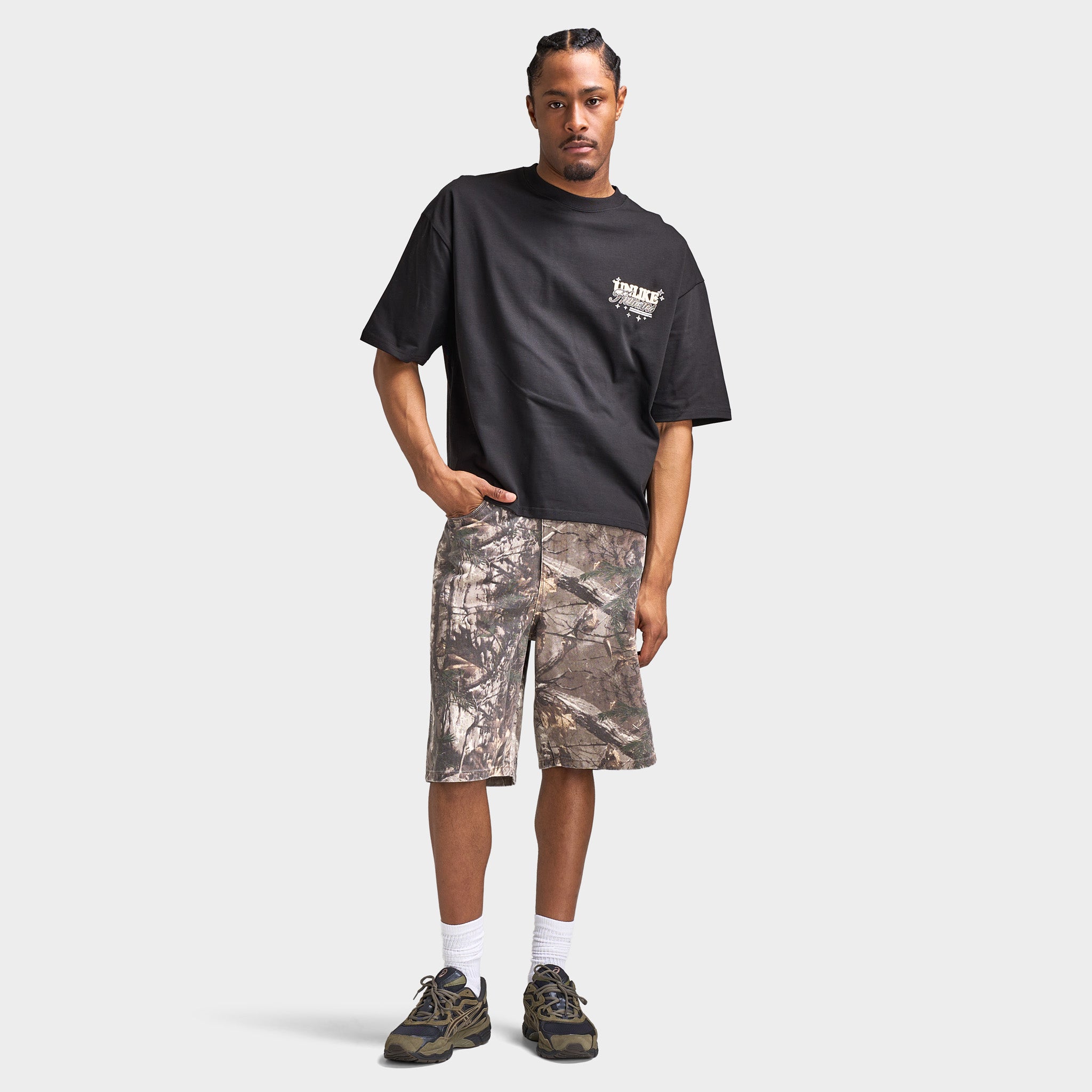 Unlike Humans Savis Shorts / Woodland Camo – JD Sports