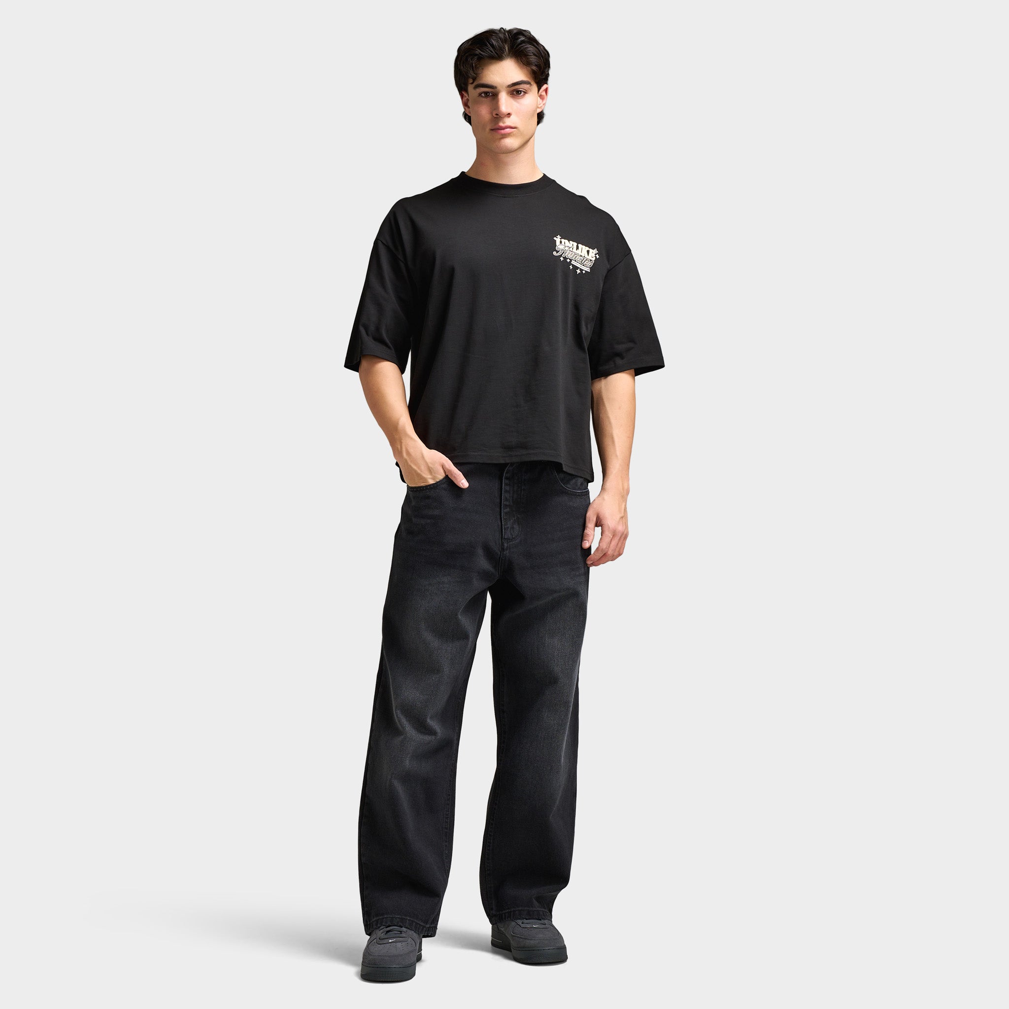 Unlike Humans Steel Graphic T-Shirt / Black – JD Sports