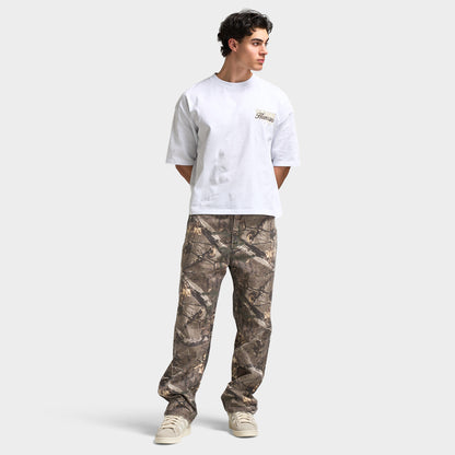Unlike Humans Steel Graphic T-Shirt / White