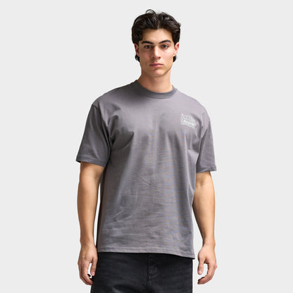 Unlike Humans Men's Graphic Tee / Grey