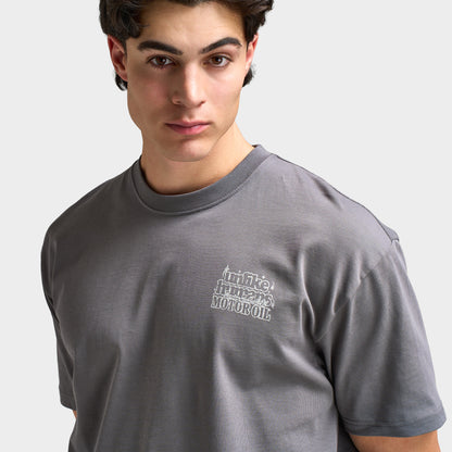 Unlike Humans Men's Graphic Tee / Grey
