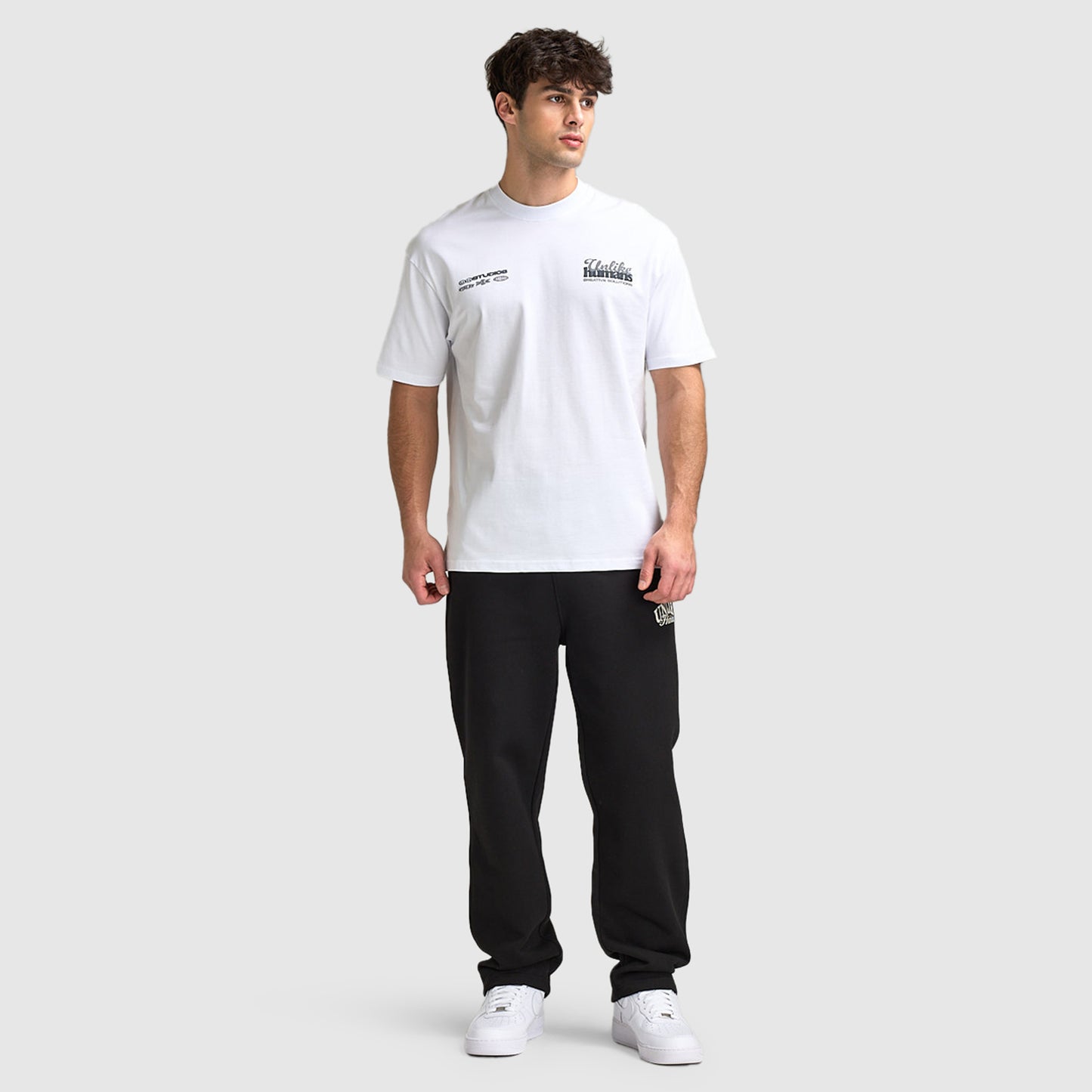 Unlike Humans Idea T-shirt / Blanc Optique