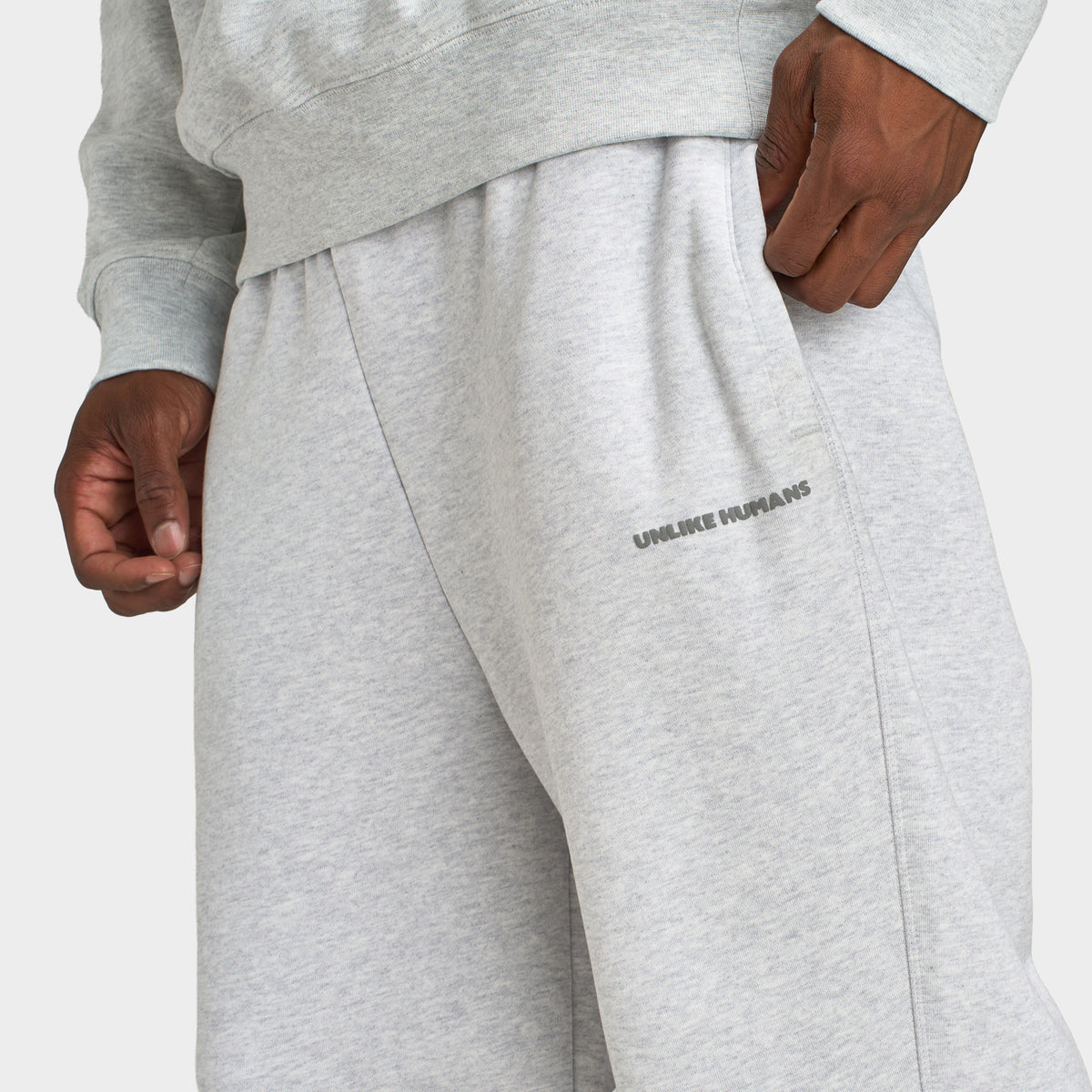 Unlike Humans Distance Pants / Grey Marl