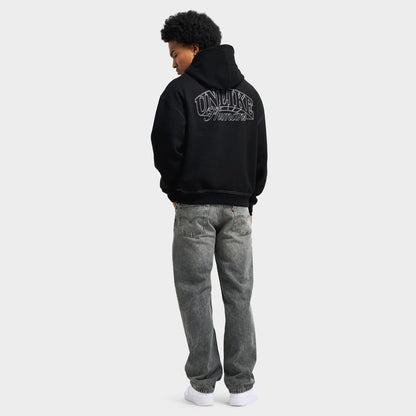 Unlike Humans Whitting 2.0 Full-Zip Hoodie / Black