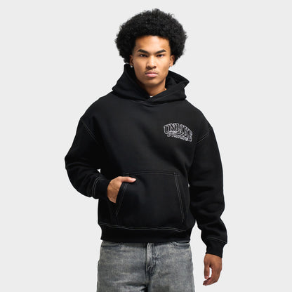 Unlike Humans Whitting 2.0 Full-Zip Hoodie / Black