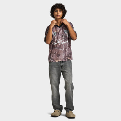 Unlike Humans Savis Football Tee / Woodland