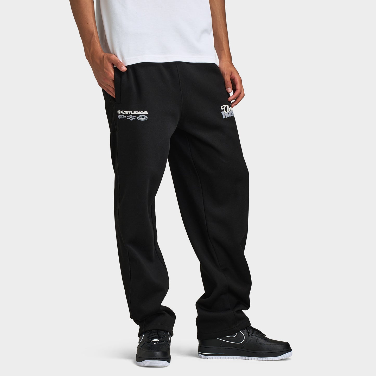 Unlike Humans Pantalon Idée / Noir