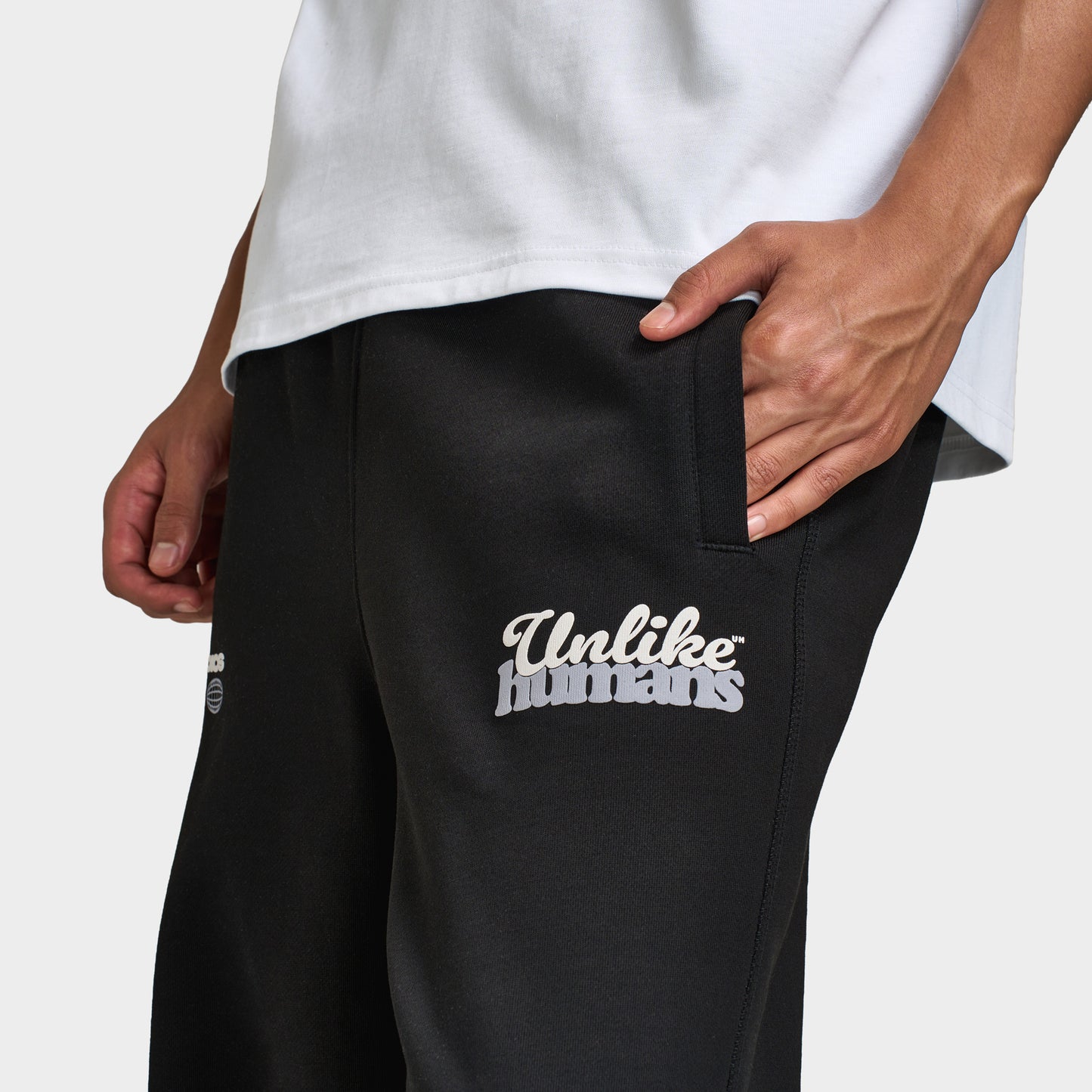 Unlike Humans Pantalon Idée / Noir