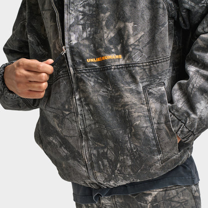 Unlike Humans Veste / Woodland