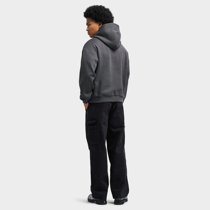 Unlike Humans Lepton Knit Hoodie / Iron Gate