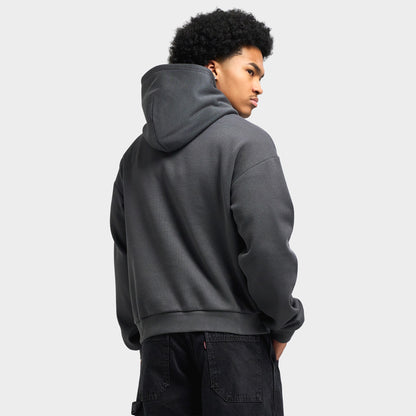 Unlike Humans Lepton Knit Hoodie / Iron Gate