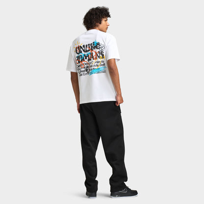 Unlike Humans T-shirt Fleur / Blanc Optique