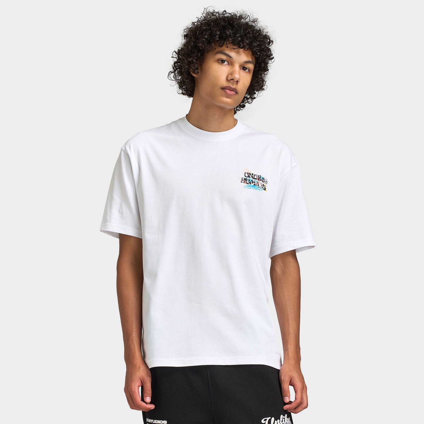 Unlike Humans T-shirt Fleur / Blanc Optique