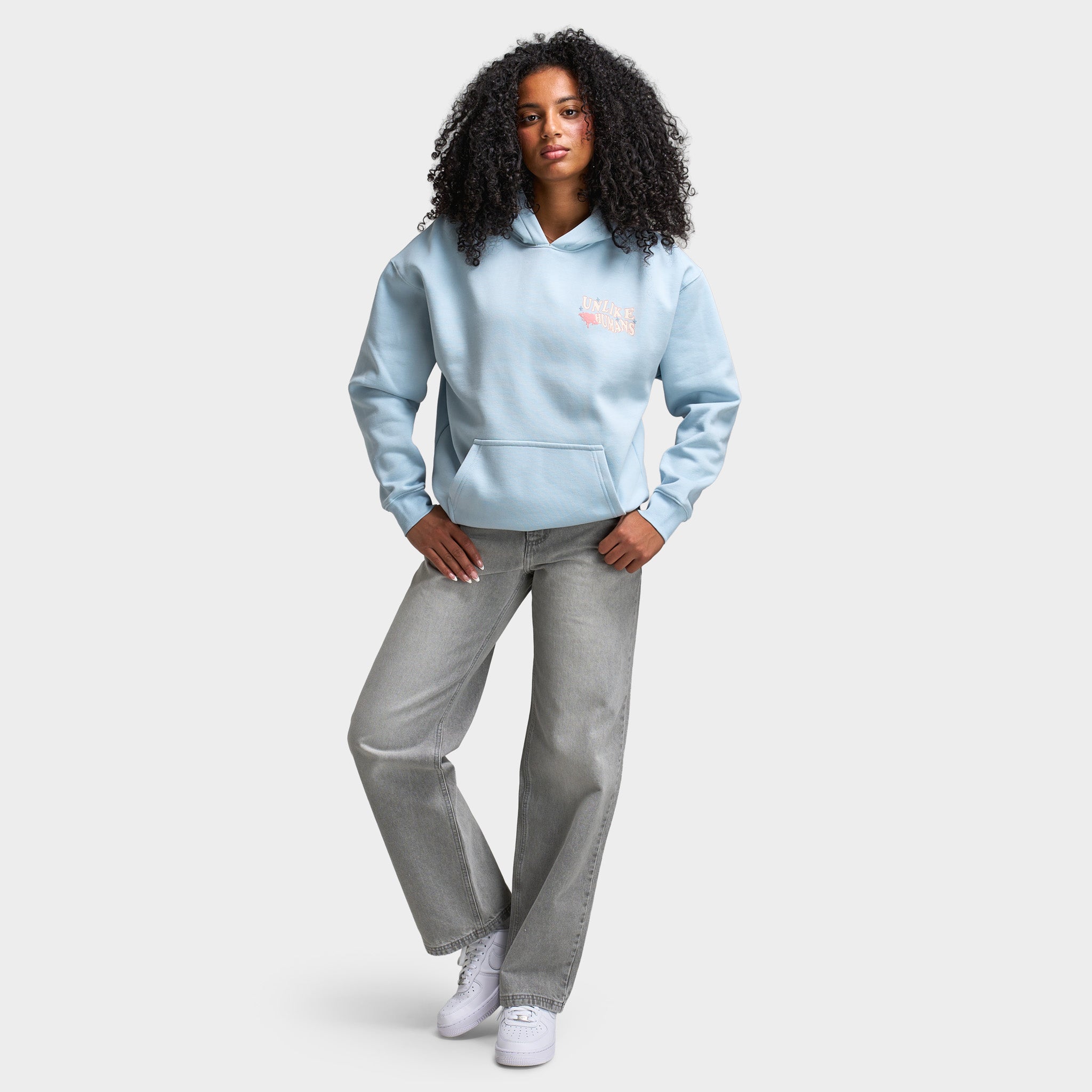 UNDER COVER 1/6フィギュア用Denim Jacket+ Pants Unlike Humans Women's Mid Rise Jeans / Grey Wash – JD Sports