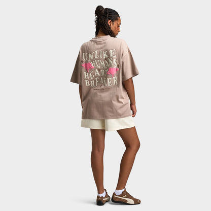 Unlike Humans Women's Wave Tee / Goat